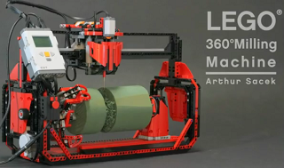 LEGO 360° Milling Machine